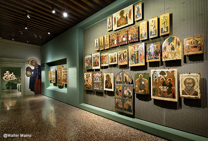 Sala Icone Russe Gallerie d'italia Vicenza