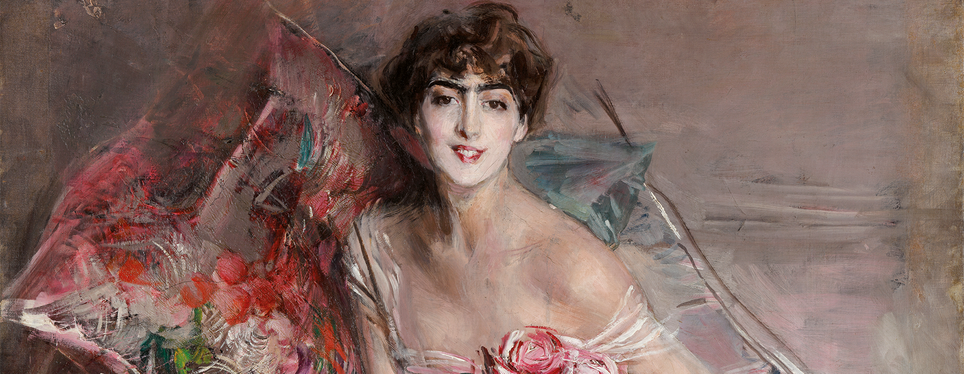 "La signora in rosa" di Giovanni Boldini alle Gallerie d'Italia- Milano