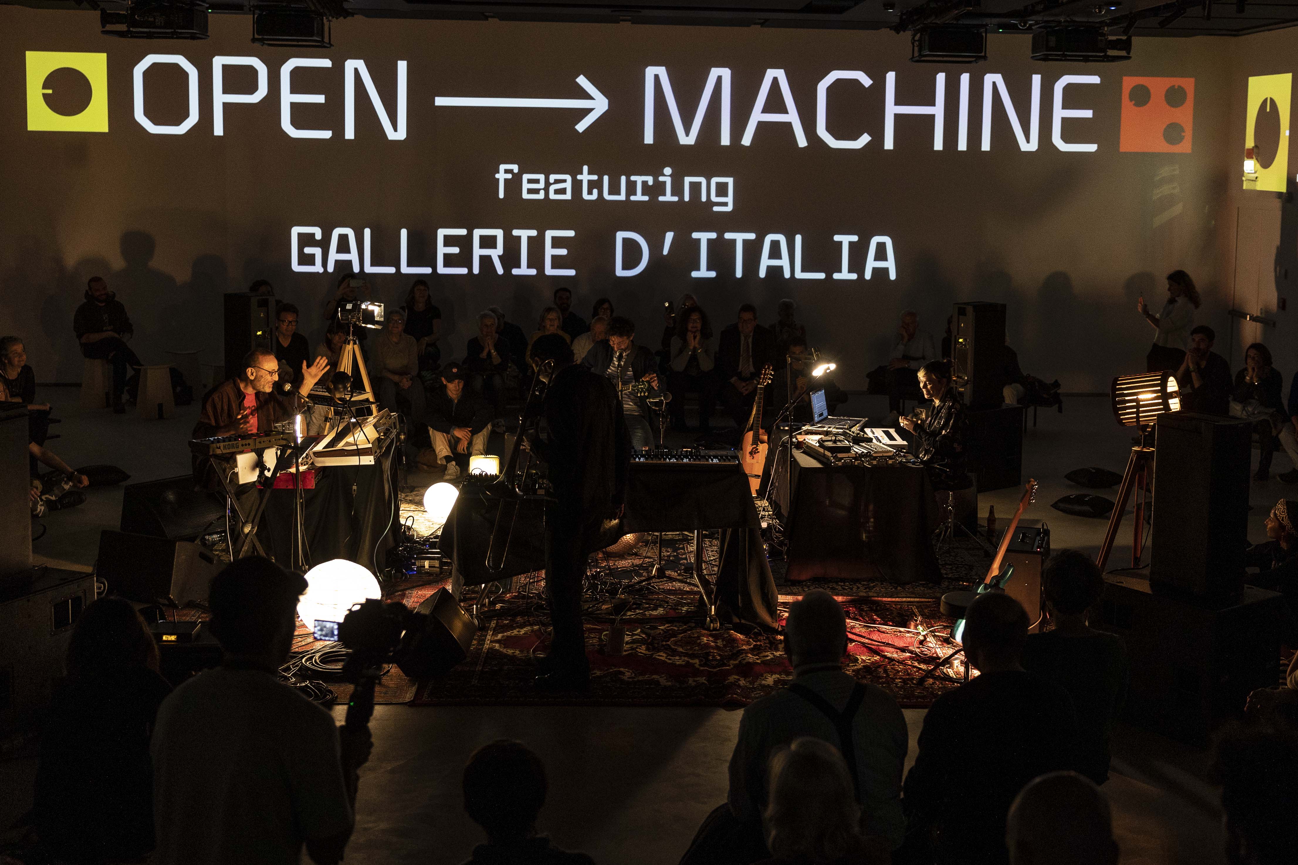 Open machine