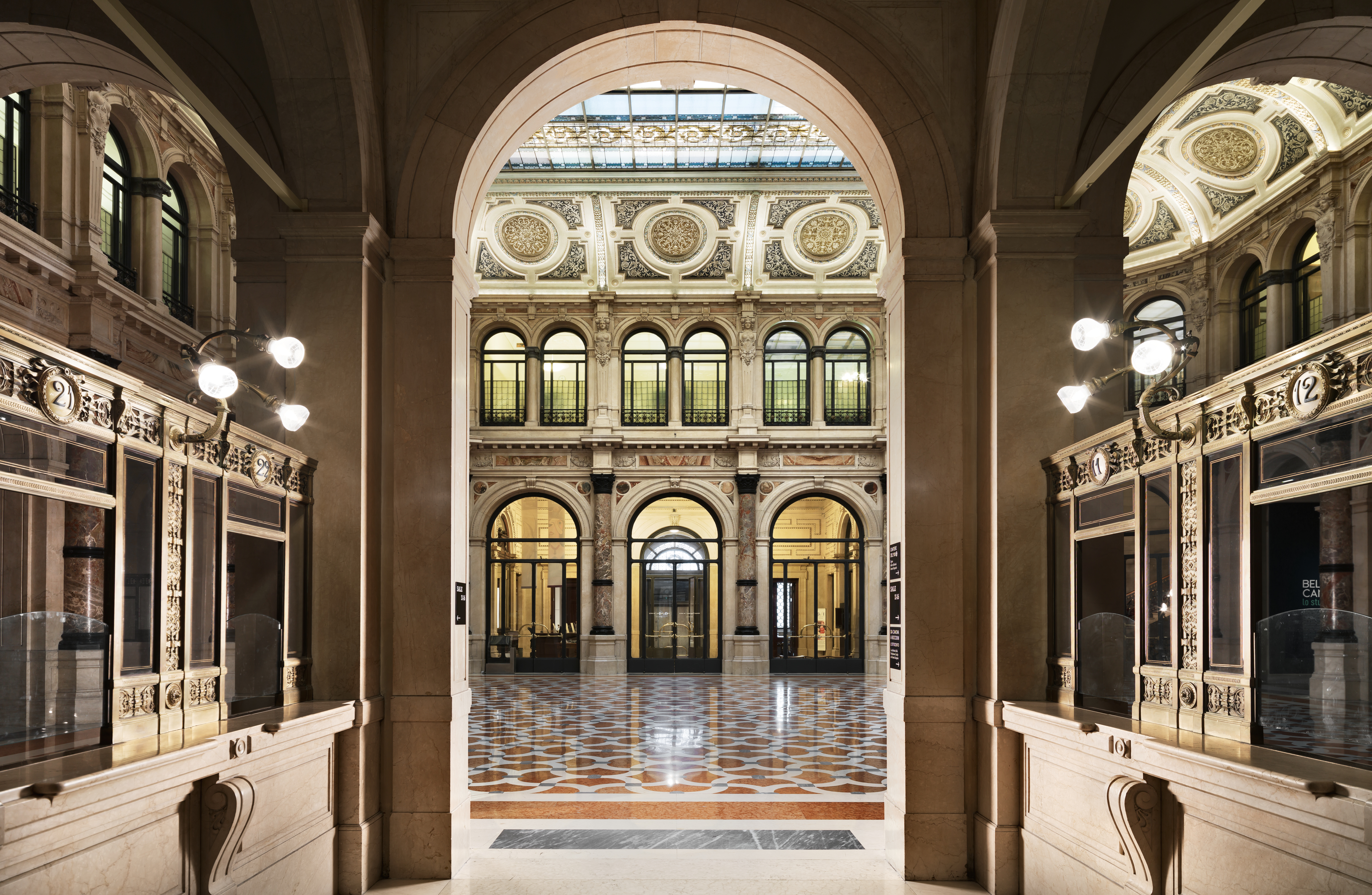 Gallerie d’Italia – Milano, Salone Scala, mostre temporanee - Ph. Francesco Piras