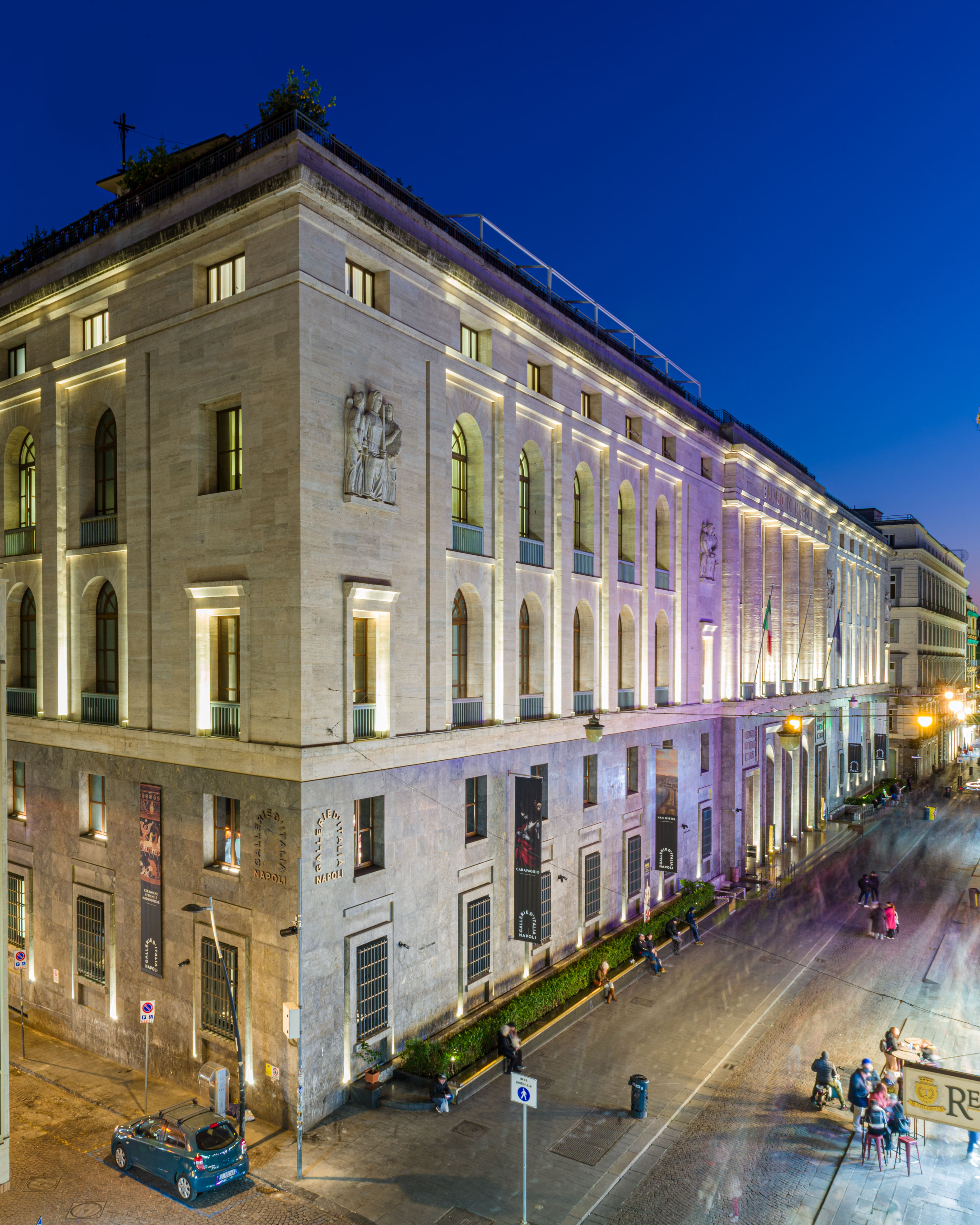 Gallerie d’Italia – Napoli, external facade -  Ph. Roberto della Noce