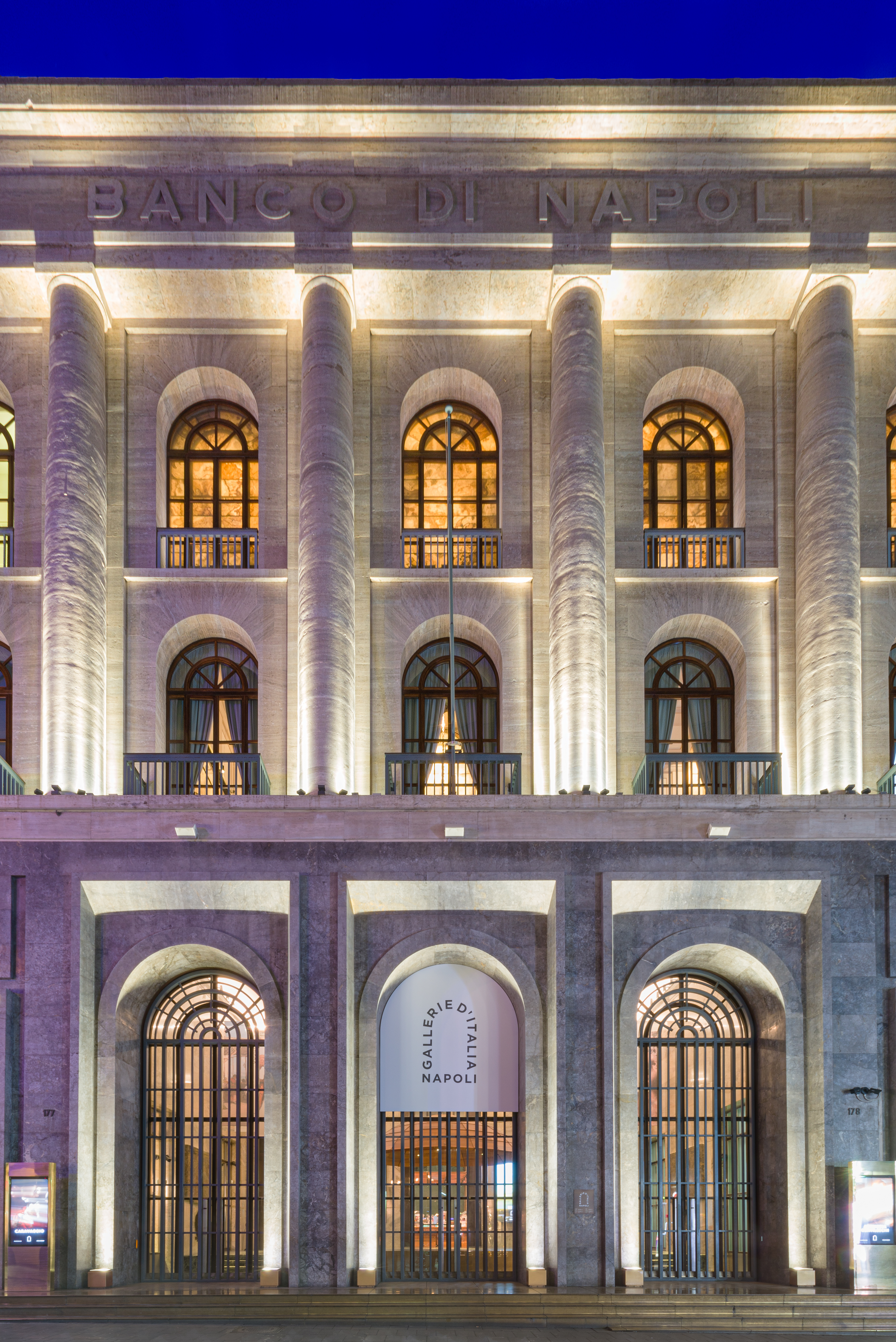 Gallerie d’Italia – Napoli, external facade -  Ph. Roberto della Noce