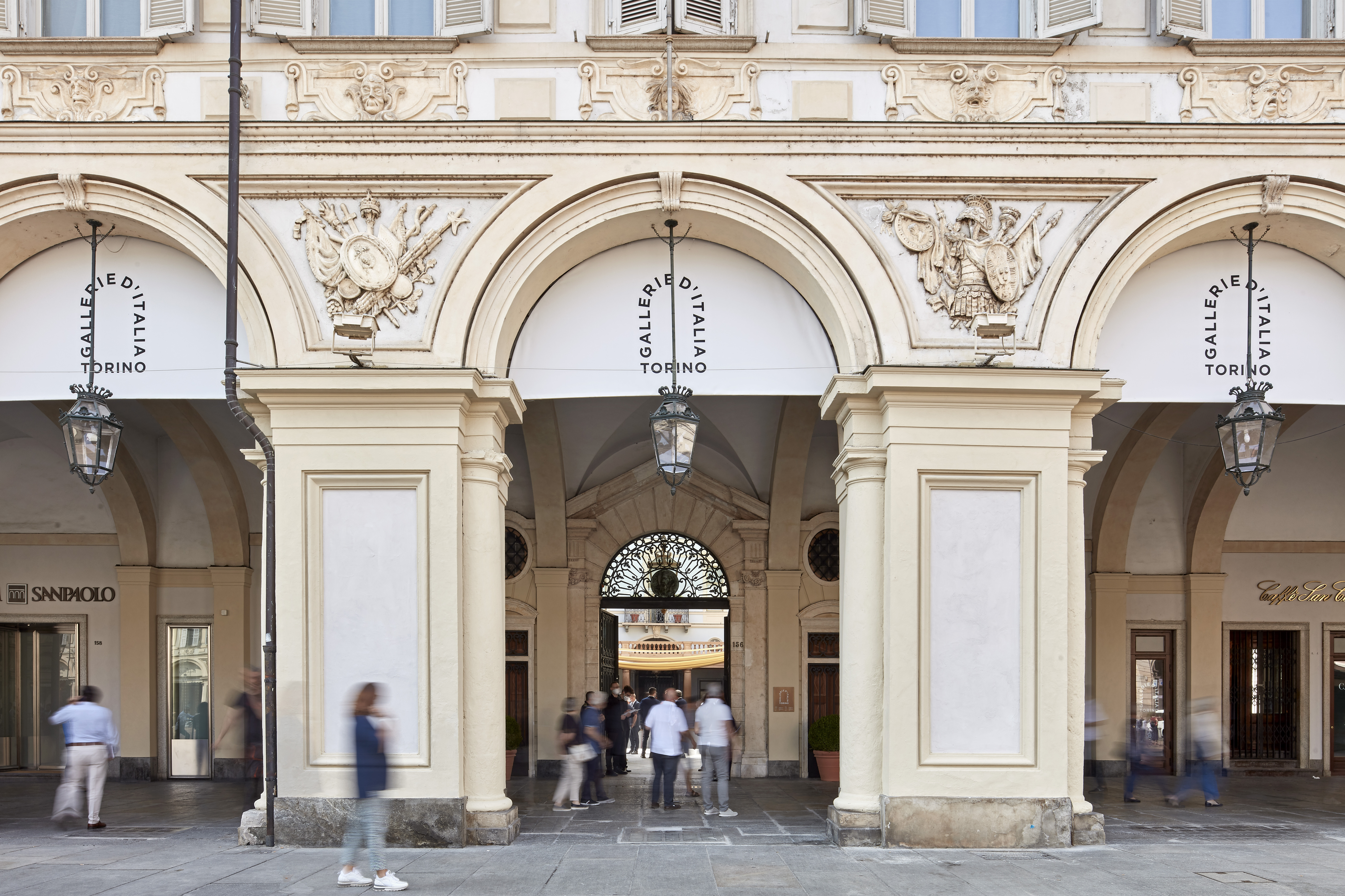 Gallerie d’Italia – Torino, facciata esterna, Piazza San Carlo Torino  -  Ph. Andrea Cappello