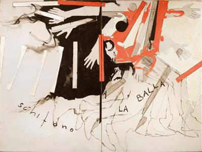 Mario Schifano, A la Balla, 1965, Bruxelles, Collezione privata