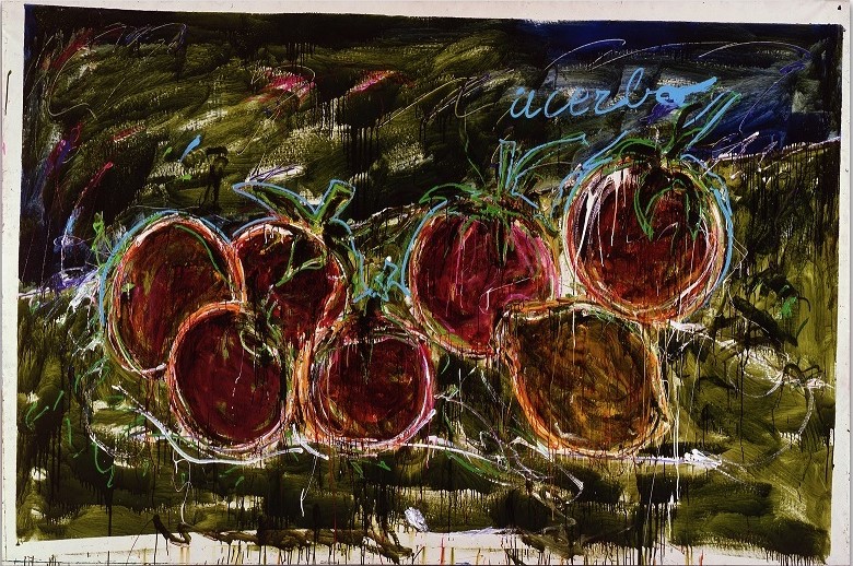 Mario Schifano, Acerbo, 1987, Terni, Collezione Tonelli