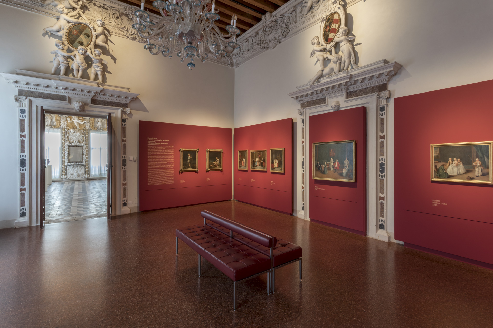 Interno Gallerie d'Italia - Vicenza, collezione Il settecento Veneto
