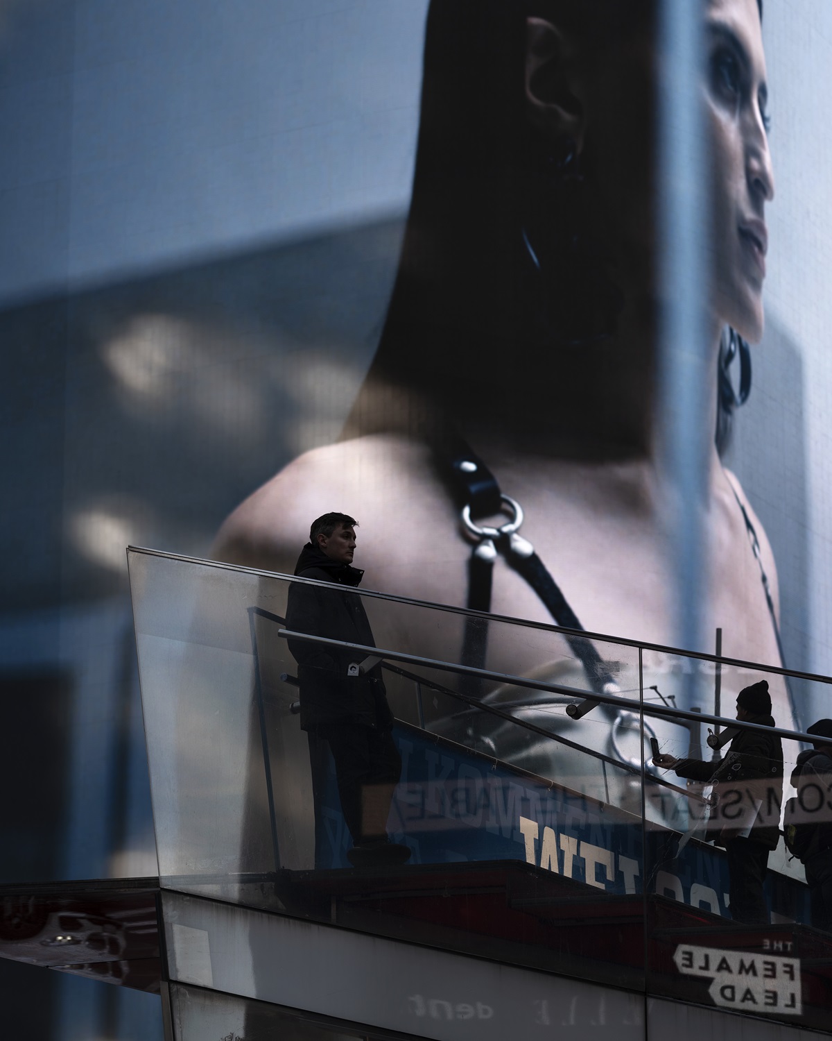 Female Lead, Times Square, 2022  © Anastasia Samoylova