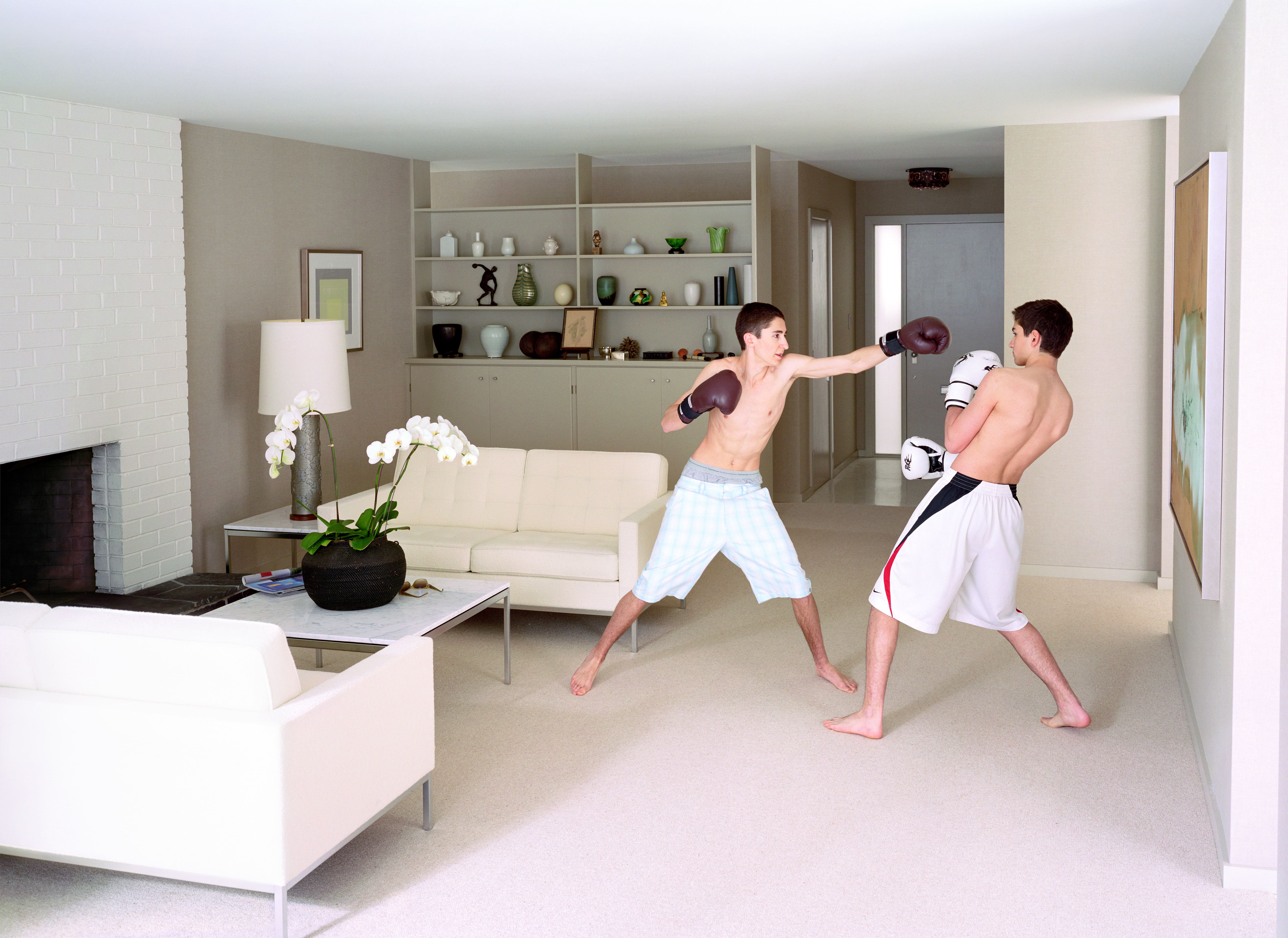 Fotografia: Jeff Wall, Boxing, 2011. Courtesy of the Artist