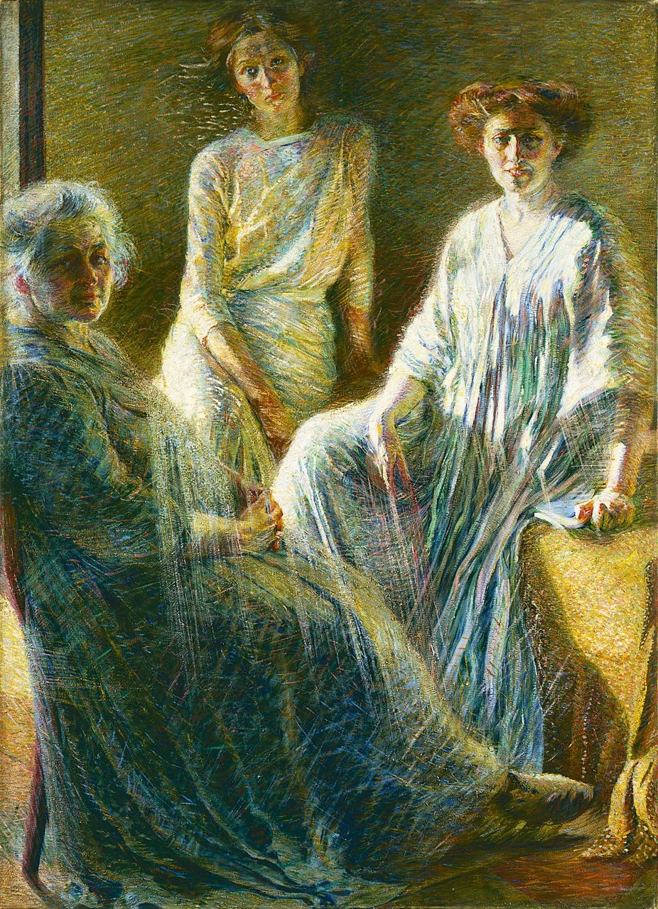 Umberto Boccioni, Three women  (1909)