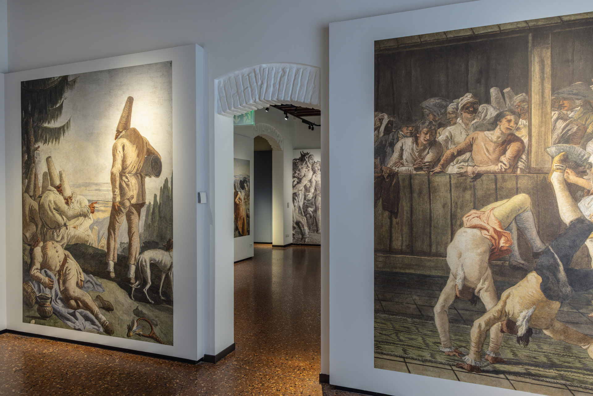 Fotografie della mostra "Giandomenico Tiepolo (1727 - 1804). Un mondo nuovo"